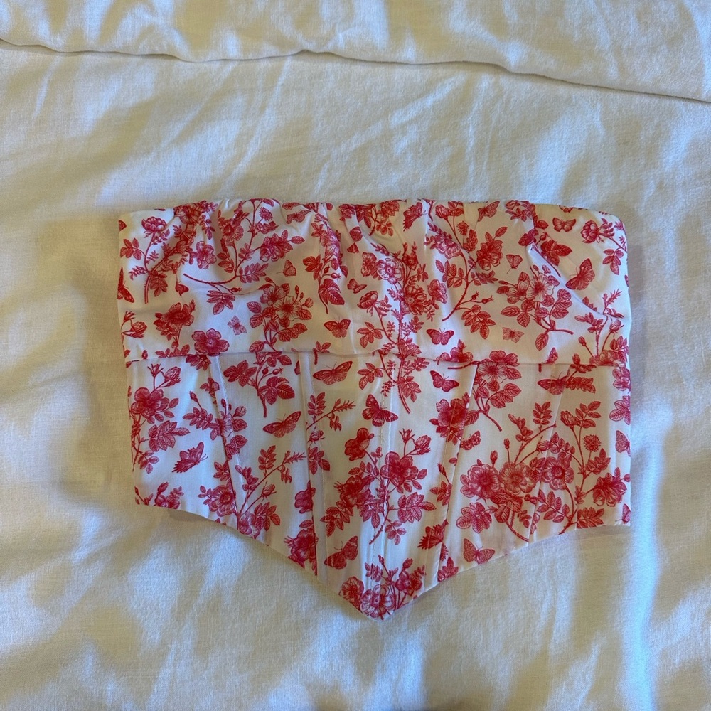 Princess Polly Butterfly Detail Crop Top